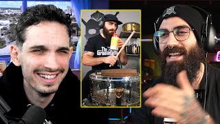 EL ESTEPARIO SIBERIANO Podcast  Viral Drumming MACHINE [upl. by Duax952]