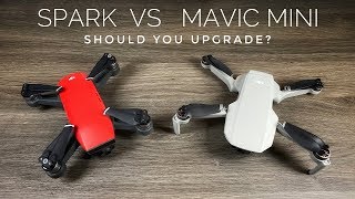 DJI Mavic Mini Versus Spark  Should You Upgrade [upl. by Andel]