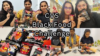 CVS BLACK FOOD CHALLENGE🖤 🇨🇳 China Vlog 🥮 [upl. by Kan374]