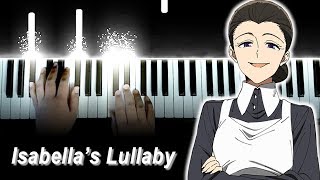 Yakusoku no Neverland Episode 12 Finale OST  Main Theme  quotIsabella’s Lullabyquot Piano [upl. by Foushee]