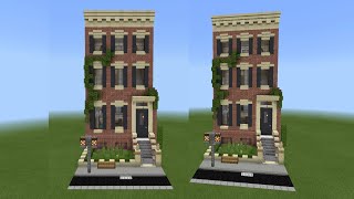 Minecraft Tutorial NYC Townhouse [upl. by Baumann933]