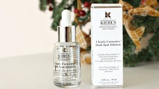 Kiehls Clearly Corrective Dark Spot Solution Review [upl. by Lavoie]