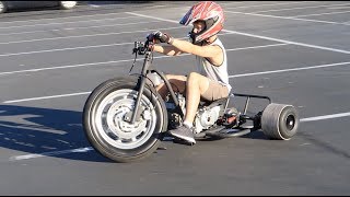 125cc BIG WHEEL DRIFT TRIKE BUILD PROJECT [upl. by Assanav]