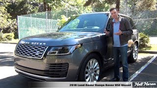 Review 2018 Land Rover Range Rover HSE Diesel [upl. by Kiran]